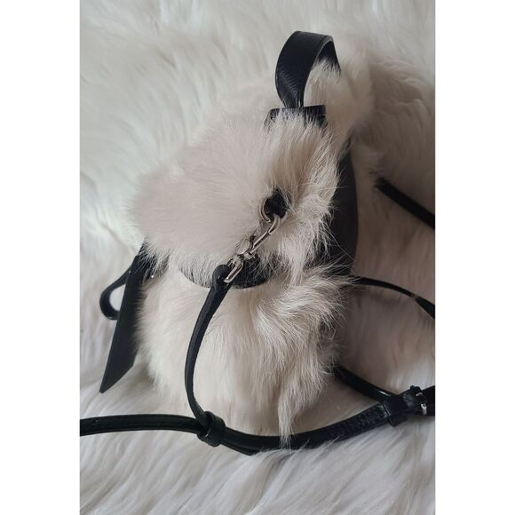 Marc Jacobs|Fur & Leather Canteen Crossbody Bag - Picture 6 of 14